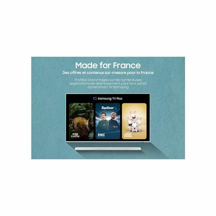 Samsung TQ43Q60D Televisor QLED 43" (109 cm) 4K UHD 3840x2160 Smart TV HDR Quantum Centro de Juegos 3xHDMI Wi-Fi 5