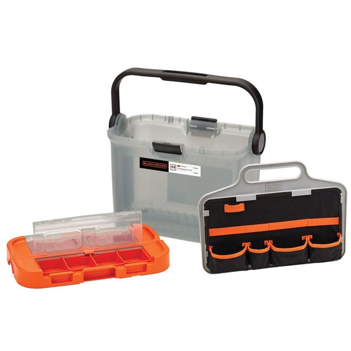 Black+Decker Brico Kit con Taladro Percutor 18V BCKSB05-QW, Incluye Batería, Cargador, 4 Herramientas Manuales y 40 Accesorios 3 Black+Decker Brico Kit con Taladro Percutor 18V BCKSB05-QW, Incluye Batería, Cargador, 4 Herramientas Manuales y 40 Accesorios 3