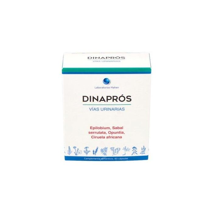 DINADIET Dinapros 22 60 Cápsulas – Apoyo Prostático con Sabal, Epilobium y Pygeum Africanum