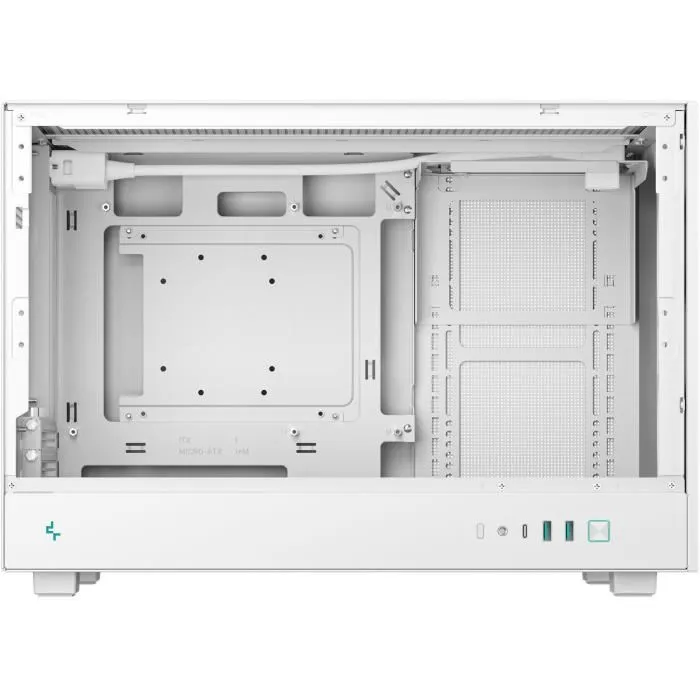 Deepcool CH260 Caja Minitorre Formato M-ATX Blanca Sin Fuente de Alimentación 2