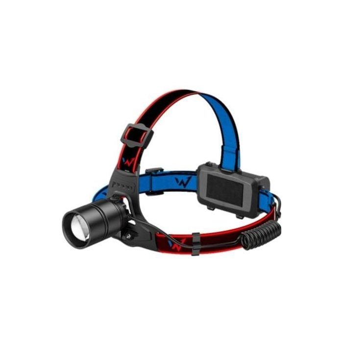 Wonder WT5001H Linterna de cabeza LED 110 Lúmenes, Batería Recargable 2800mAh, Alcance 300m, Autonomía 4.5h, IP44 Wonder WT5001H Linterna de cabeza LED 110 Lúmenes, Batería Recargable 2800mAh, Alcance 300m, Autonomía 4.5h, IP44