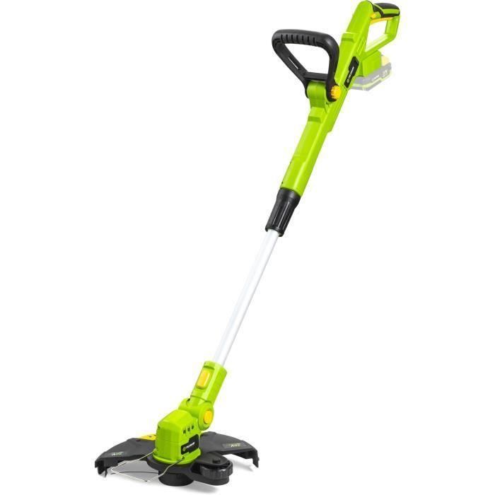 Desbrozadora inalámbrica - FIELDMANN - 20 V - Longitud de corte 30 cm - Batería y cargador no incluidos Desbrozadora inalámbrica - FIELDMANN - 20 V - Longitud de corte 30 cm - Batería y cargador no incluidos