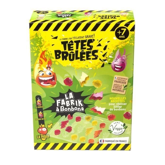 TETES BRULEES 430399 - La Mini Fabrik a Bonbons - Sabores y colorantes naturales 1