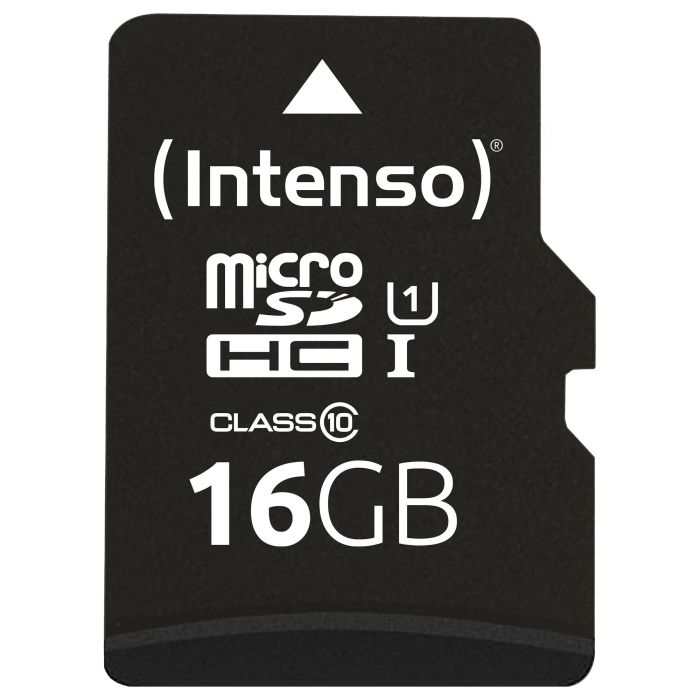 Intenso 3424470 Tarjeta MicroSDHC de 16GB Clase 10 UHS-I U1 con Adaptador SD, Resistente a Golpes, Temperatura, Agua y Rayos X 0 Intenso 3424470 Tarjeta MicroSDHC de 16GB Clase 10 UHS-I U1 con Adaptador SD, Resistente a Golpes, Temperatura, Agua y Rayos X 0