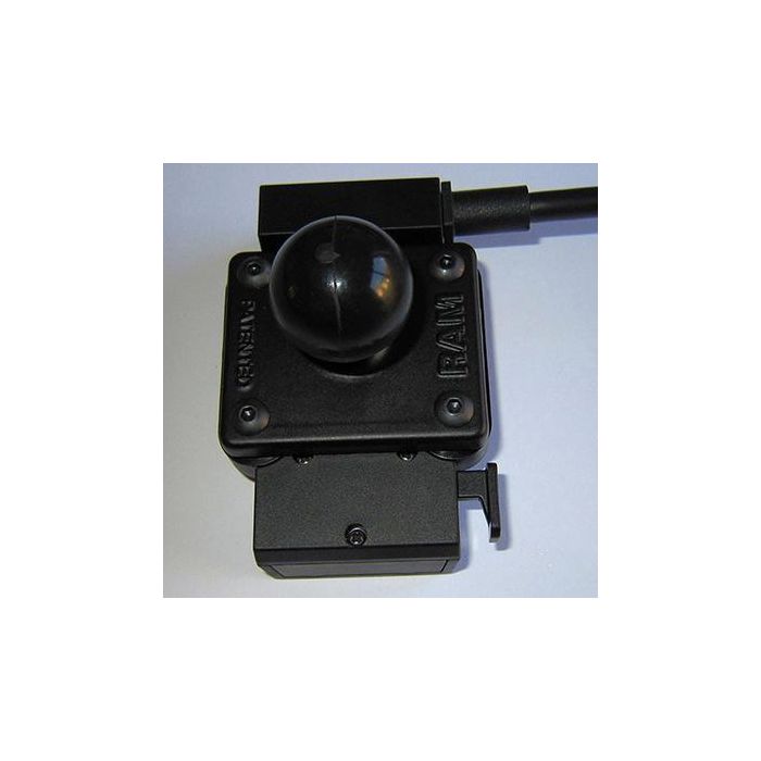 RAM Mounts RAM-B-347U - Adaptador de Bola con Placa AMPS y Patrón Universal de 4 Agujeros para Montajes 2