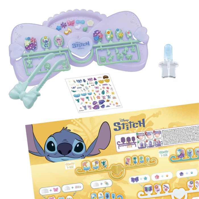 Kit Diseña Tus Uñas Stitch 35121 Aquabeads 2 Kit Diseña Tus Uñas Stitch 35121 Aquabeads 2