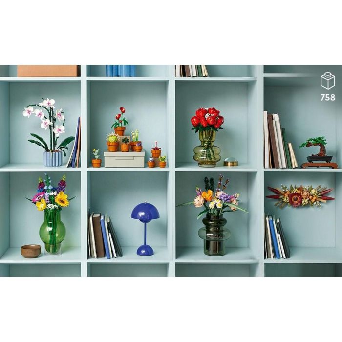 LEGO 10329 Plantas Diminutas Icons: Set de Construcción Adorno Floral para Adultos, 9 Especies Exóticas Sin Mantenimiento 7 LEGO 10329 Plantas Diminutas Icons: Set de Construcción Adorno Floral para Adultos, 9 Especies Exóticas Sin Mantenimiento 7