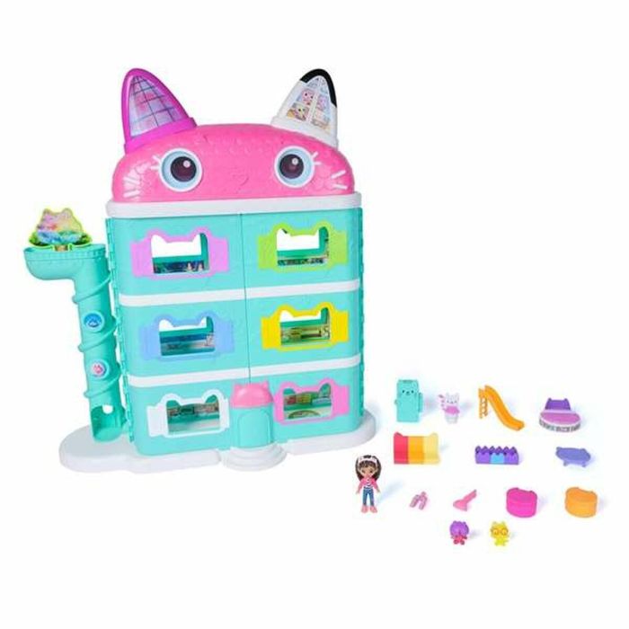Spin Master Casa de Muñecas de Gabby, Set con 1 Figura y 8 Accesorios, Original, 43,18x55,88x13,34 cm, Para Niños +3 Años 6