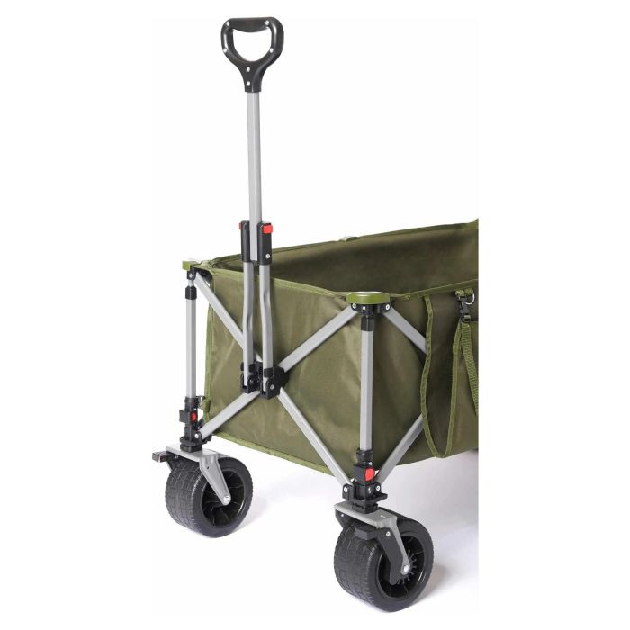 Coleman Ultimate Terrain Bollerwagen 2226531 - Carro de Transporte Plegable, Verde, 180 kg de Carga, 132 L