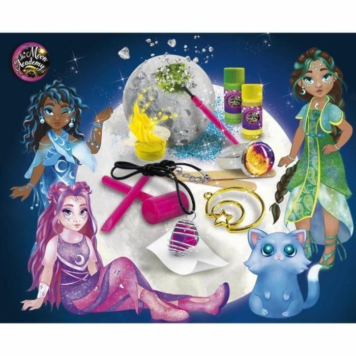 Lisciani Giochi LIS8008324105663 Kit de descubrimiento de piedras preciosas - Excava en la luna en busca de tesoros