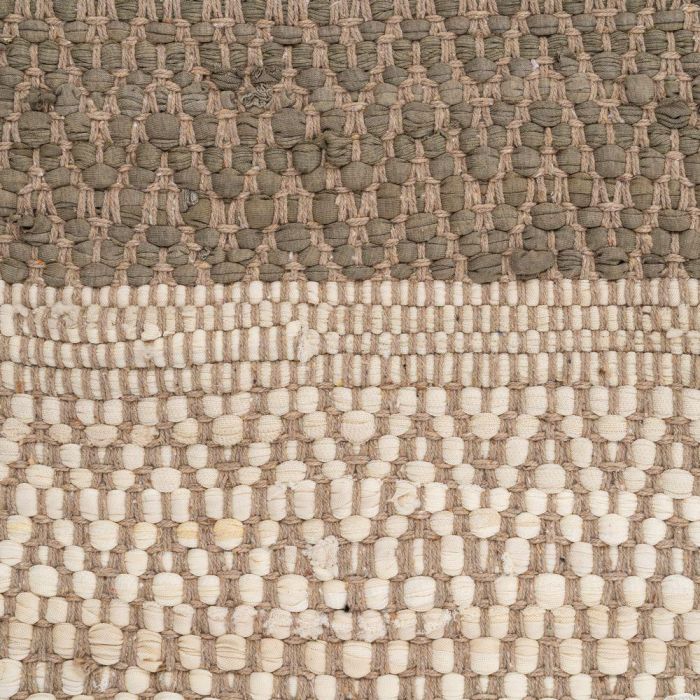 Alfombra Rayas Natural Algodón 200 X 300 cm