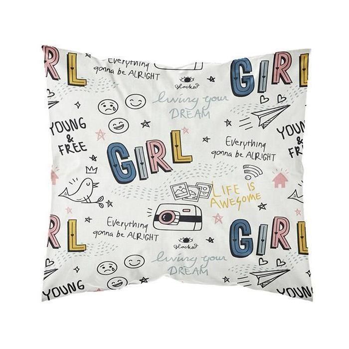 Today Kids First 1.11 Juego de Cama Infantil 1 Persona, Funda Nórdica 140x200 y Funda Almohada 63x63, Poliéster Blanco 2