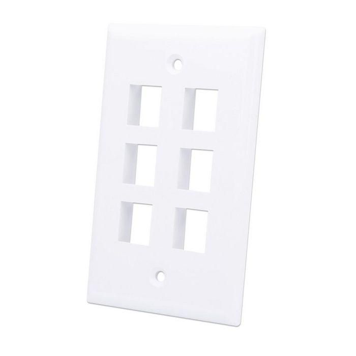 Noname 6 WAY PANEL FOR KEYSTONE WALL MOUNT BOX Noname 6 WAY PANEL FOR KEYSTONE WALL MOUNT BOX