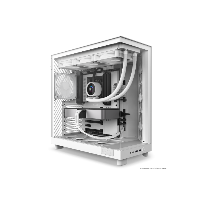 NZXT CC-H61FW-01 H6 Air Flow Midi Tower Blanco