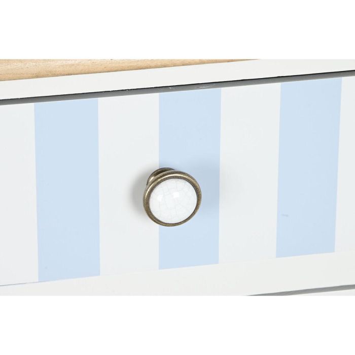 Buffet Mediterraneo DKD Home Decor Blanco Azul Celeste 45 x 90 x 140 cm 2 Buffet Mediterraneo DKD Home Decor Blanco Azul Celeste 45 x 90 x 140 cm 2