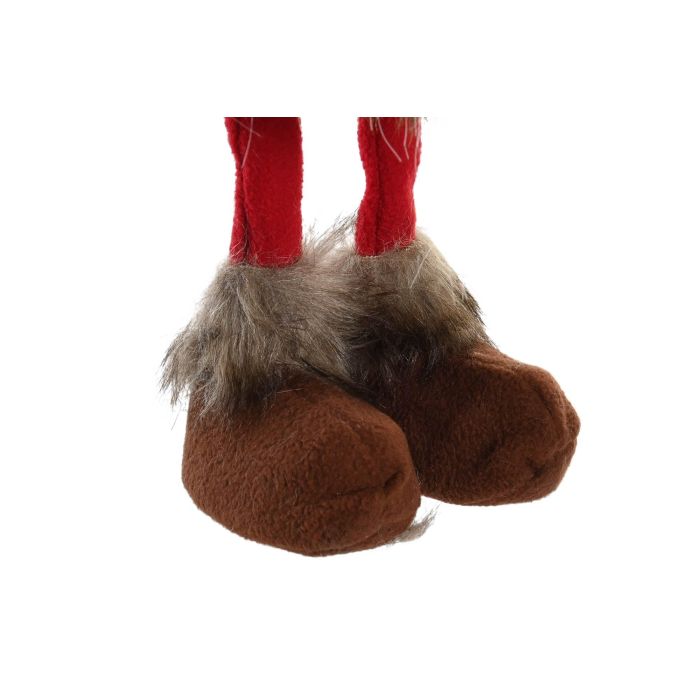 DKD Home Decor Figura de Navidad Tradicional Poliester Rojo, Dimensiones 72 cm (Alto) x 25 cm (Ancho) x 18 cm (Profundo) 2