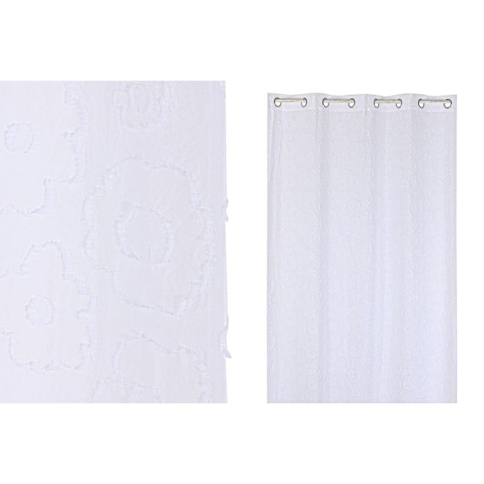 Cortina Home ESPRIT Blanco 140 x 260 x 260 cm Bordado 0 Cortina Home ESPRIT Blanco 140 x 260 x 260 cm Bordado 0