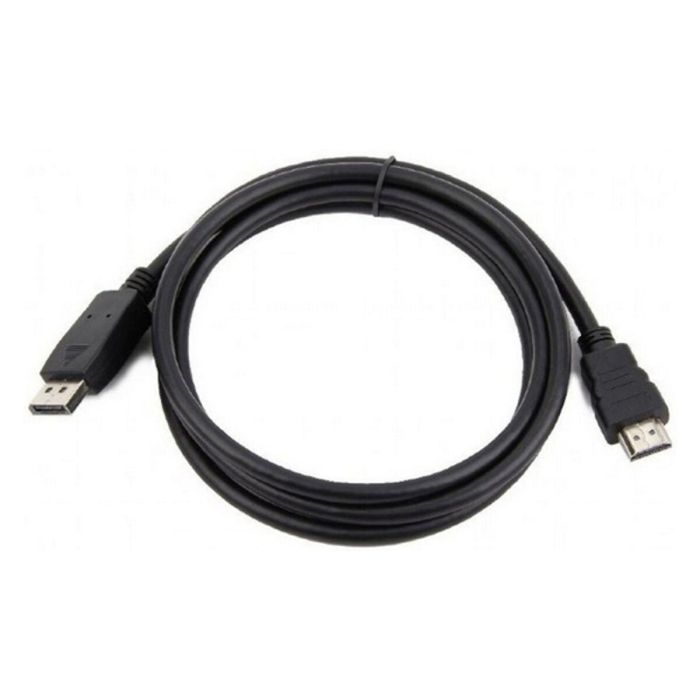Adaptador DisplayPort a HDMI GEMBIRD CC-DP-HDMI-6 Negro 1 Adaptador DisplayPort a HDMI GEMBIRD CC-DP-HDMI-6 Negro 1