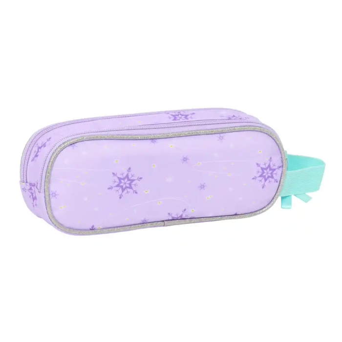 Portatodo Doble Frozen Spirit Lila 21 x 8 x 6 cm 1