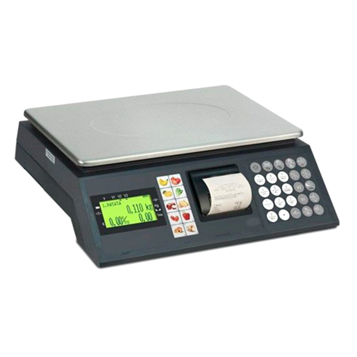 Exacompta Rollo Sumadora Térmico 80 mm x 60 mm 48 g/m² Certificado FSC Sin BPA para Balanzas 6