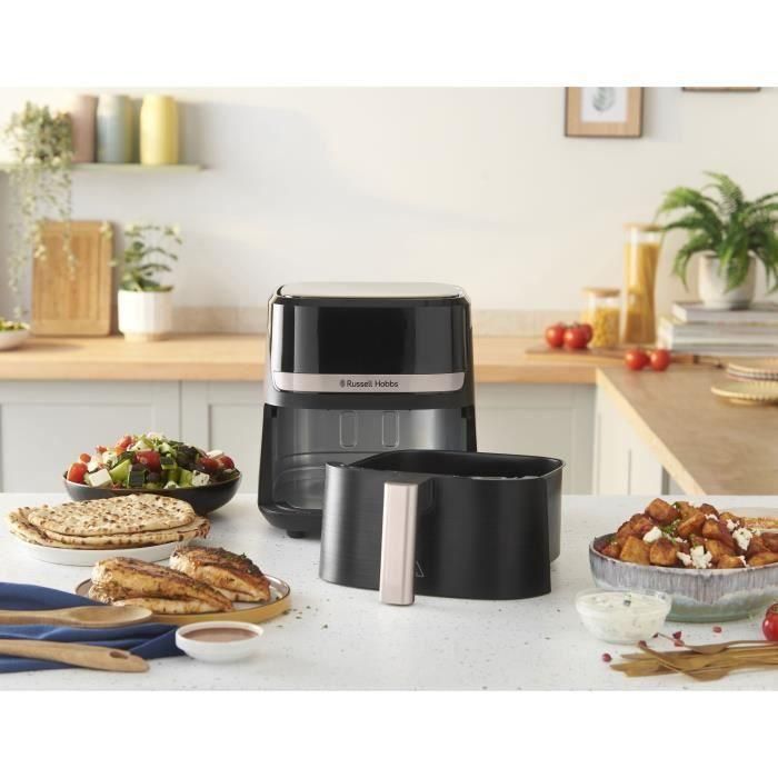 Freidora sin aceite RUSSELL HOBBS SatisFry 27610-56 - Capacidad de 4,3 L - 9 programas de cocción - 1300 W 5 Freidora sin aceite RUSSELL HOBBS SatisFry 27610-56 - Capacidad de 4,3 L - 9 programas de cocción - 1300 W 5