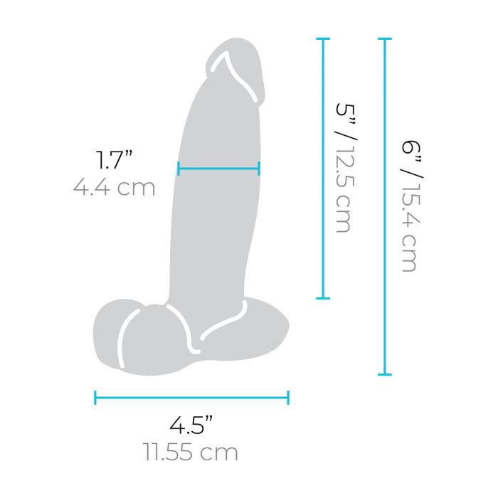 Consolador Realista B-Vibe Silicona (12,6 CM) 3 Consolador Realista B-Vibe Silicona (12,6 CM) 3