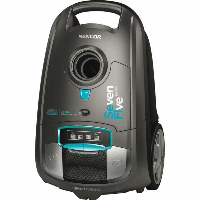 Aspirador de bidón con bolsa - SENCOR - SVC 7550TI - 75 dB - 3,5 L - Gris 5