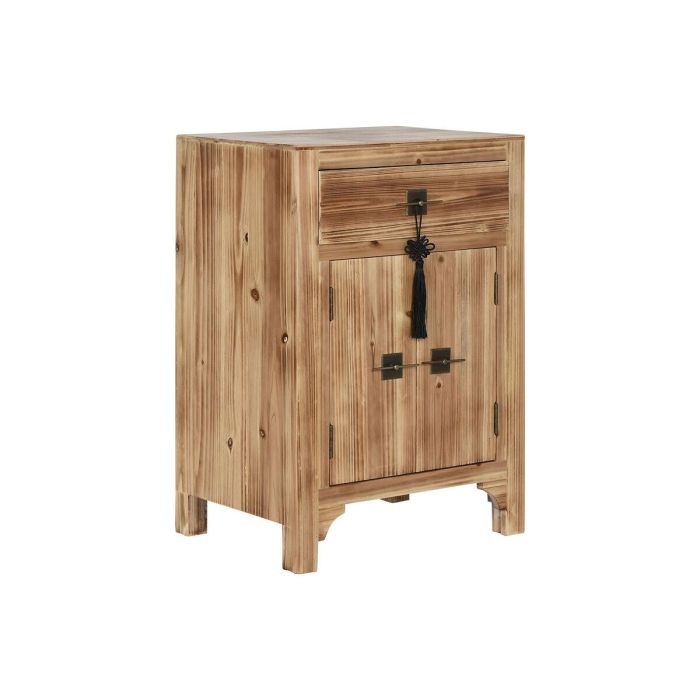 Mesita De Noche Oriental DKD Home Decor Natural Rojo 34 x 66 x 45 cm Mesita De Noche Oriental DKD Home Decor Natural Rojo 34 x 66 x 45 cm
