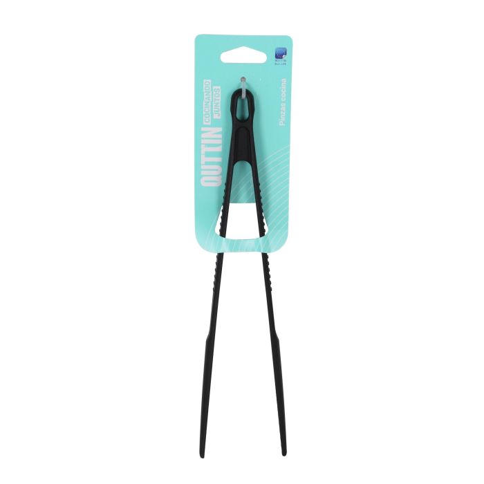 Pinzas de cocina Quttin negra 28 cm (24 Unidades) 1 Pinzas de cocina Quttin negra 28 cm (24 Unidades) 1