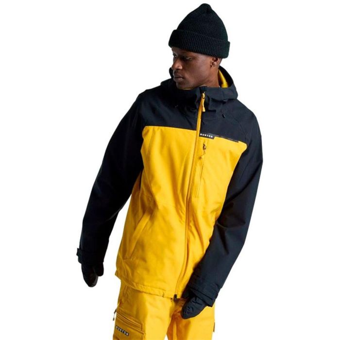 Chaqueta de Esquí Burton Lodgepole Amarillo Hombre 3