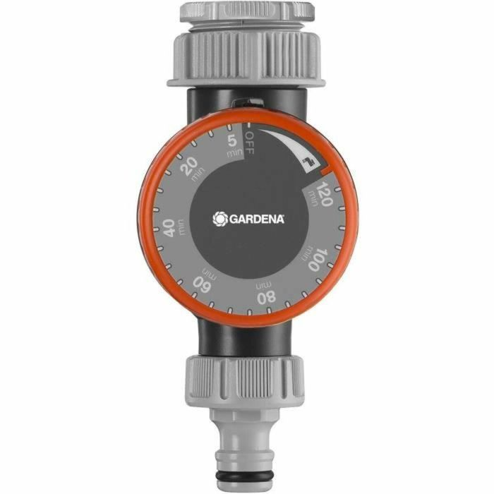 Gardena Temporizador de agua para grifos y válvulas 20/27 y 26/34 con riego ajustable 5-120 min 3 Gardena Temporizador de agua para grifos y válvulas 20/27 y 26/34 con riego ajustable 5-120 min 3