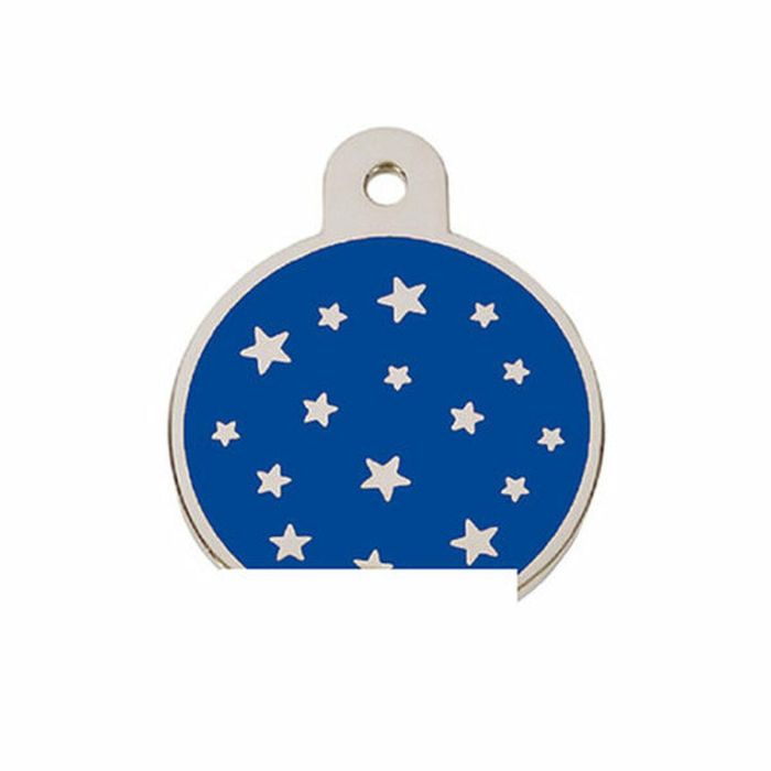 Placa identificativa para collar Imarc PetScribe Passion Azul Plata 1 Placa identificativa para collar Imarc PetScribe Passion Azul Plata 1