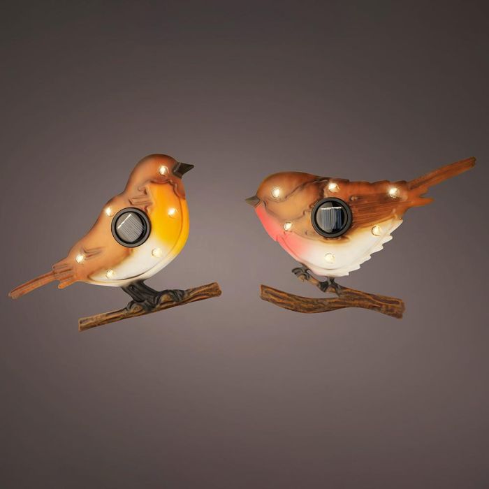 Figura Decorativa para Jardín Lumineo 894881 Metal Pájaro 18 x 4,5 x 13 cm 0 Figura Decorativa para Jardín Lumineo 894881 Metal Pájaro 18 x 4,5 x 13 cm 0