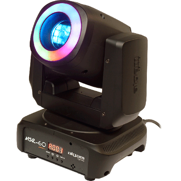 Cabeza Móvil Spot Led De 60W Con Anillo Led 0 Cabeza Móvil Spot Led De 60W Con Anillo Led 0