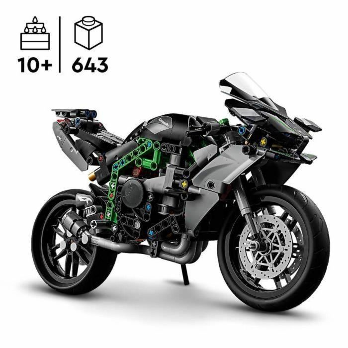 Lego 42170 Moto Kawasaki Ninja H2R Technic Juguete Creativo para Niños 4 Lego 42170 Moto Kawasaki Ninja H2R Technic Juguete Creativo para Niños 4