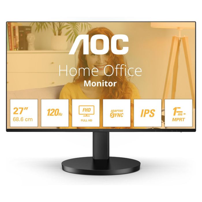 AOC 27B3HA2 Monitor 27" FHD VA 100Hz HDMI VGA Negro 0 AOC 27B3HA2 Monitor 27" FHD VA 100Hz HDMI VGA Negro 0