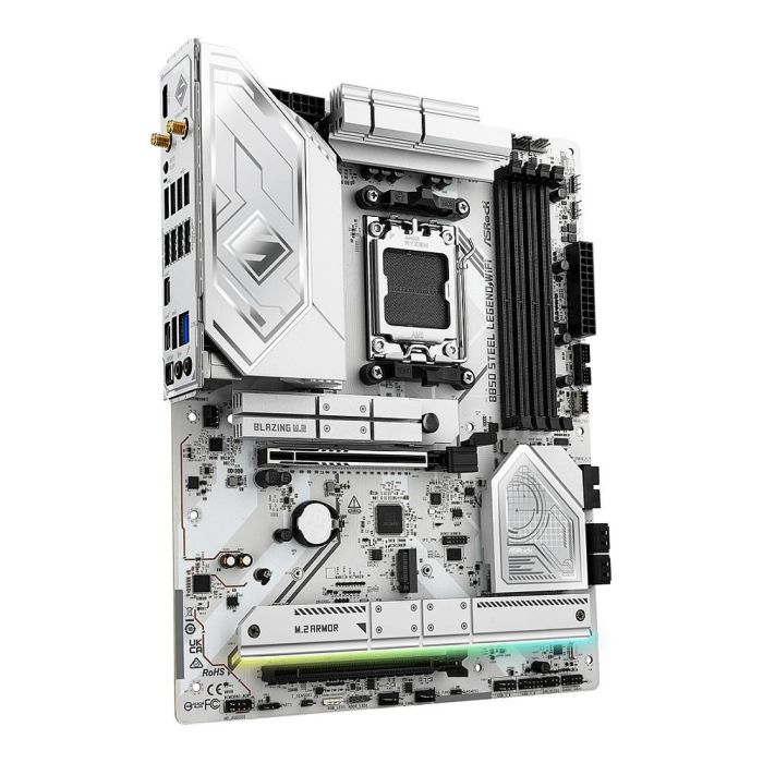 ASROCK Placa Base B850 Steel Legend WiFi para AMD Socket AM5 DDR5 ATX con WiFi 7 3