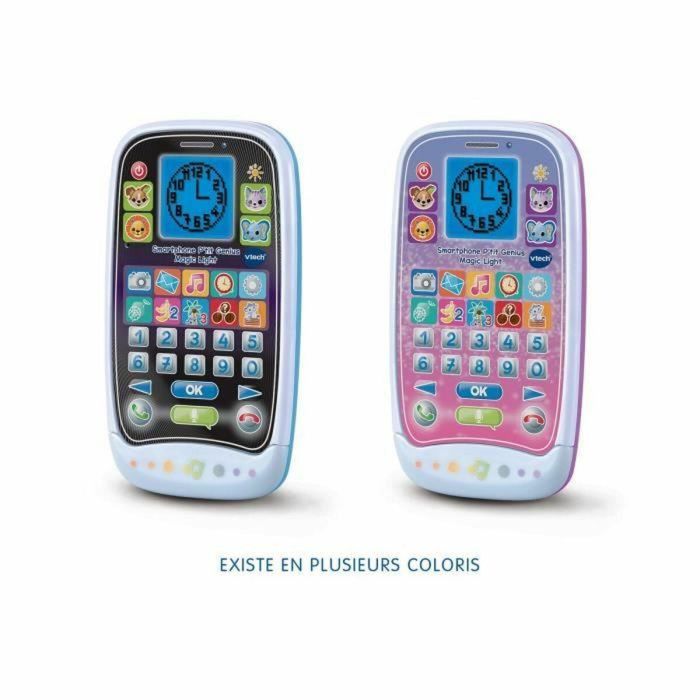 Teléfono de Juguete Vtech Smartphone P´tit Genius Magic Light (FR) 4 Teléfono de Juguete Vtech Smartphone P´tit Genius Magic Light (FR) 4