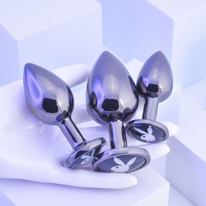 Plug Anal Playboy Playboy Plateado 5 Plug Anal Playboy Playboy Plateado 5