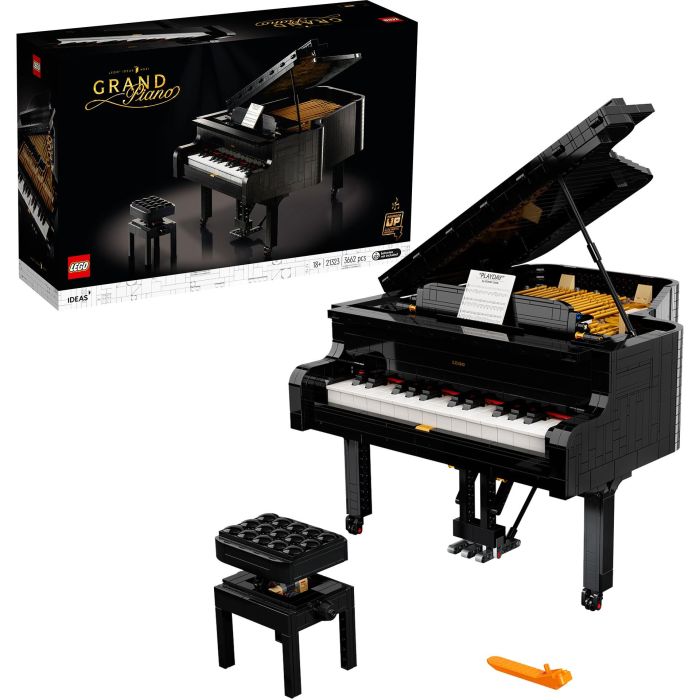 LEGO Ideas 21323 Piano de Cola, Kit de Construcción para Adultos (3662 Piezas) 1