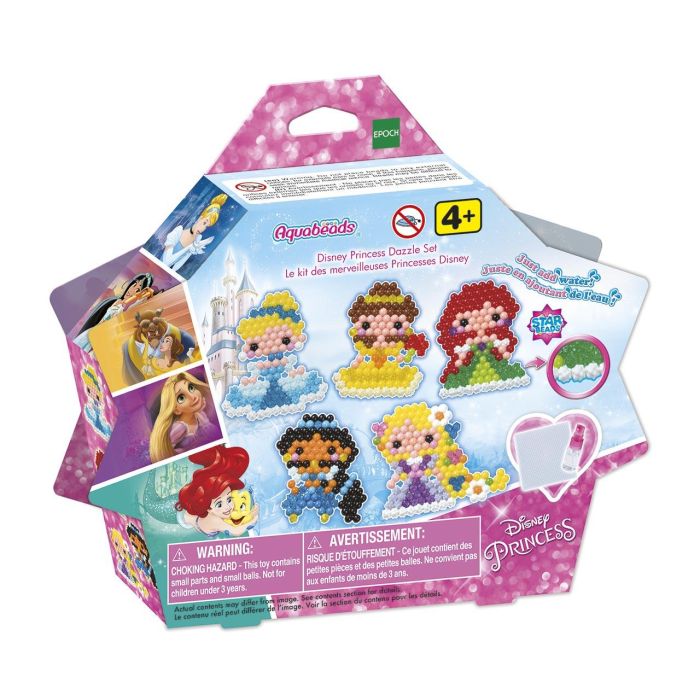 Aquabeads Set Cuentas Princesas Disney 31606 para Crear a Arielle, Rapunzel, Bella, Cenicienta y Jasmine 0 Aquabeads Set Cuentas Princesas Disney 31606 para Crear a Arielle, Rapunzel, Bella, Cenicienta y Jasmine 0
