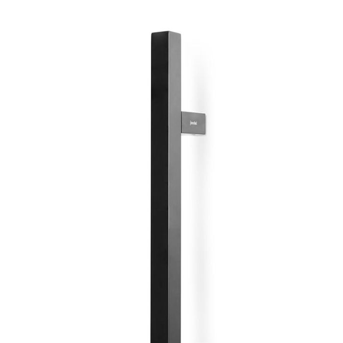Jandel 700.255 Manillón Karla Acero Inoxidable Negro Mate 900 mm para Puertas de Paso o Entrada