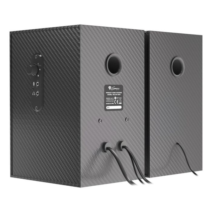 GENESIS Helium 200 - Altavoces 2.0 Canales de 1 Vía Alámbricos para Mesa/Estante 20W Madera Negro/Rojo 4 GENESIS Helium 200 - Altavoces 2.0 Canales de 1 Vía Alámbricos para Mesa/Estante 20W Madera Negro/Rojo 4