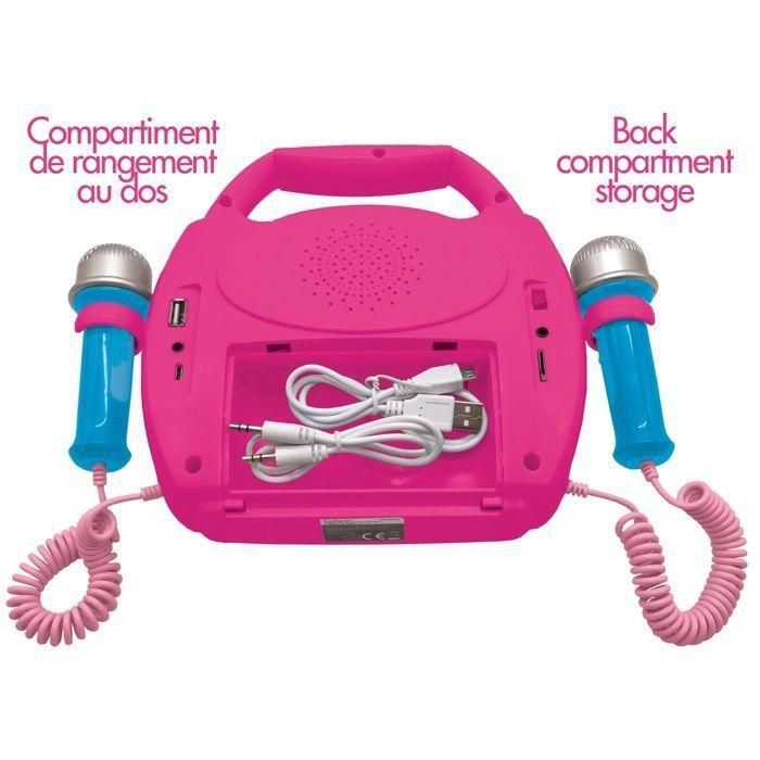 PRINCESA DE DISNEY - Altavoz Bluetooth - Efectos de luz y micrófonos y batería recargable incluidos 3 PRINCESA DE DISNEY - Altavoz Bluetooth - Efectos de luz y micrófonos y batería recargable incluidos 3