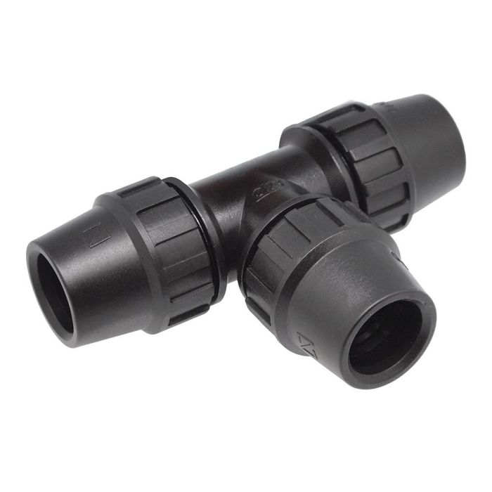 Aqua Control Conexión T 32mm (1 pulgada) de Polietileno con Tratamiento Anti-UV 0 Aqua Control Conexión T 32mm (1 pulgada) de Polietileno con Tratamiento Anti-UV 0