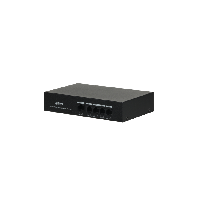 (Dh-Pfs3005-4Et-36) Dahua Switch Poe 4 Puertos + 1 1 (Dh-Pfs3005-4Et-36) Dahua Switch Poe 4 Puertos + 1 1