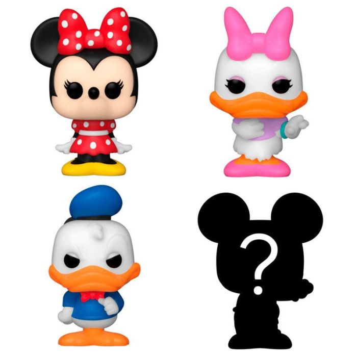 Blister 4 figuras Bitty POP Disney Minnie 1