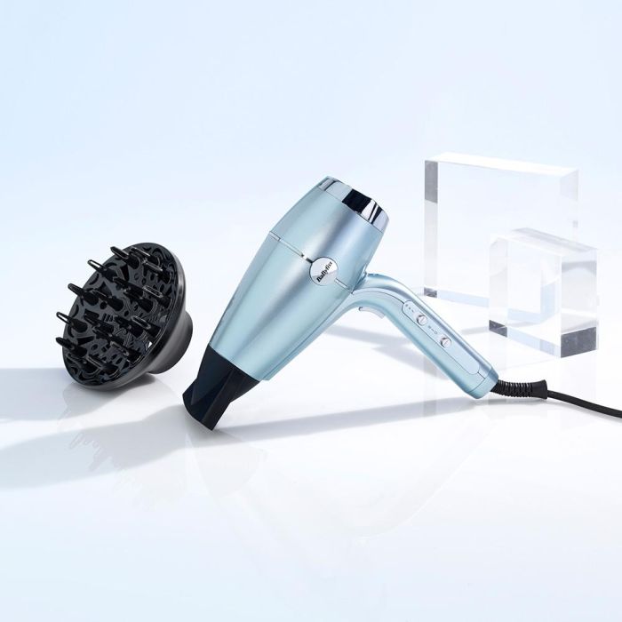 Secador de Pelo Babyliss D773DE 2100 W Azul Metalizado 3