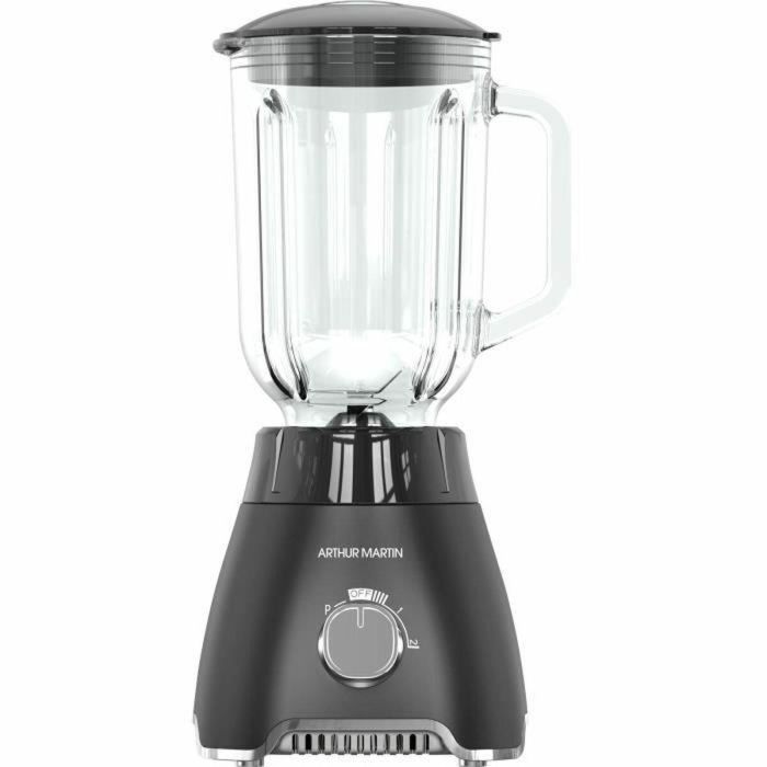Arthur Martin AMPB40 Batidora de vaso, 1,5L, 400W, 2 velocidades + pulso Arthur Martin AMPB40 Batidora de vaso, 1,5L, 400W, 2 velocidades + pulso