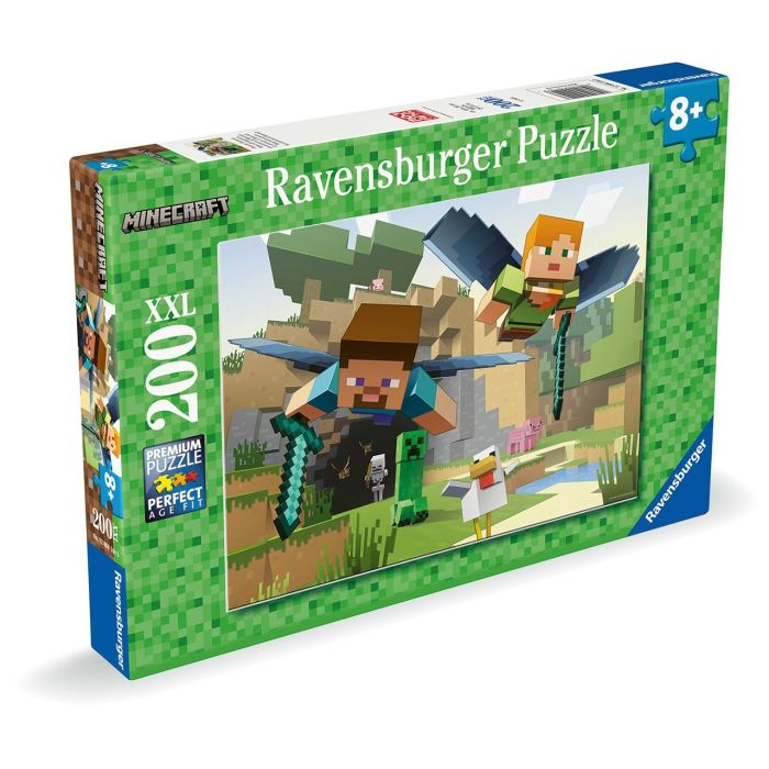 Puzzle 200 Piezas Xxl Minecraft 12004144 Ravensburger Puzzle 200 Piezas Xxl Minecraft 12004144 Ravensburger
